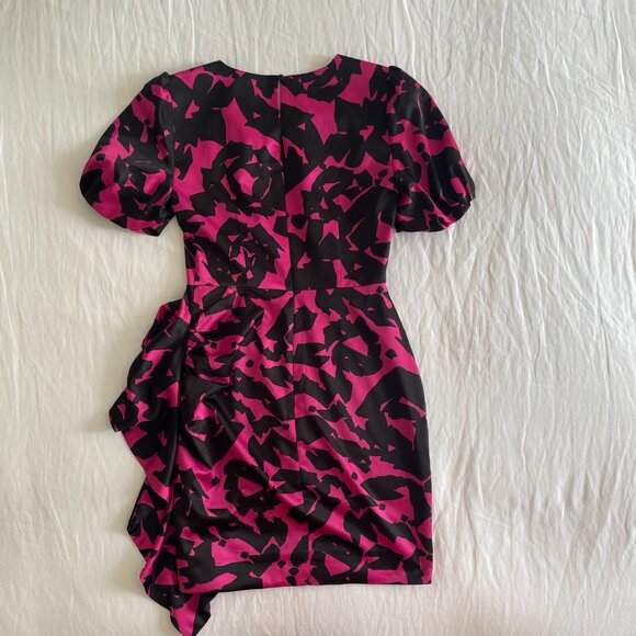 Milly Floral Print Mini Dress (sz 0) - Picture 6 of 9